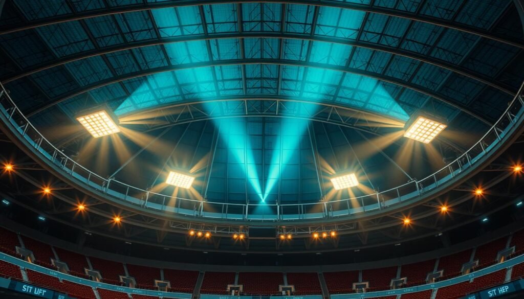 iluminação de quatro cantos