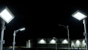 sistemas de iluminação para segurança
